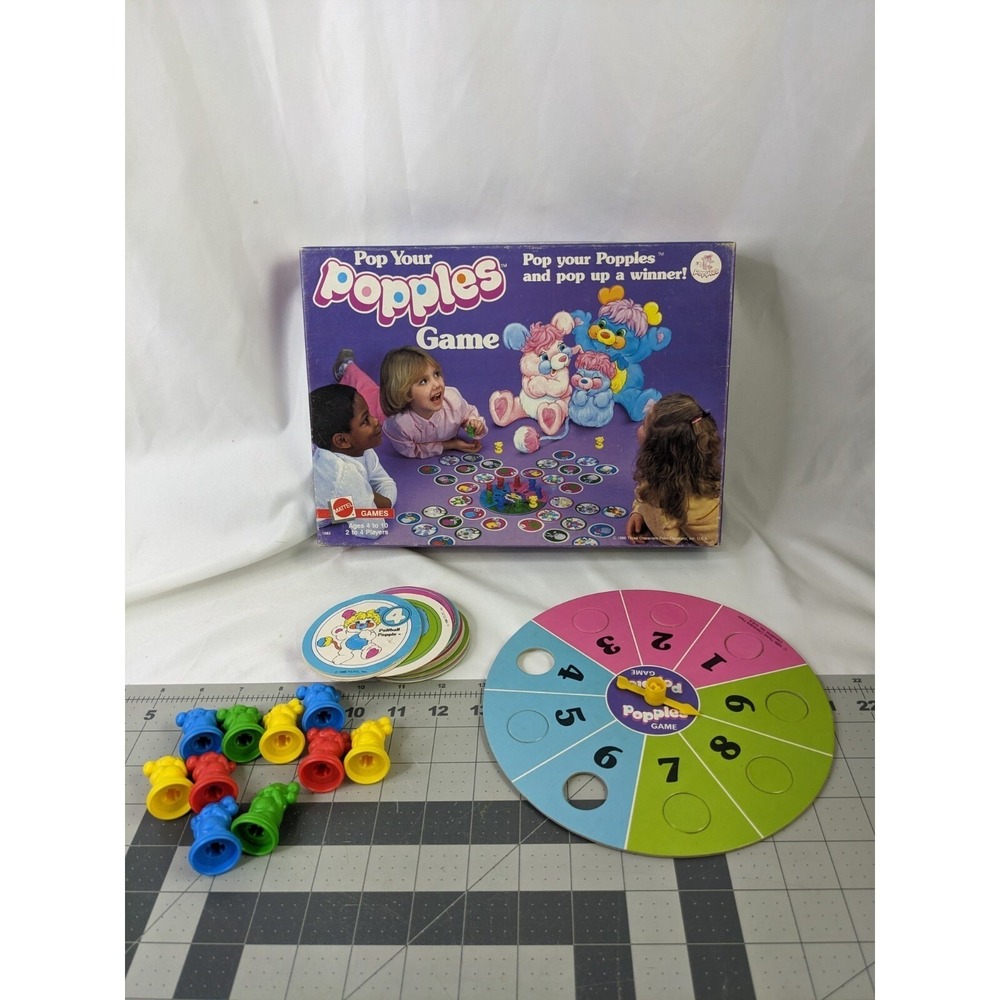 Pop Your Popples Game‎ 1986 Incomplete Mattel 1583